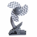 Grey Stroller Fan